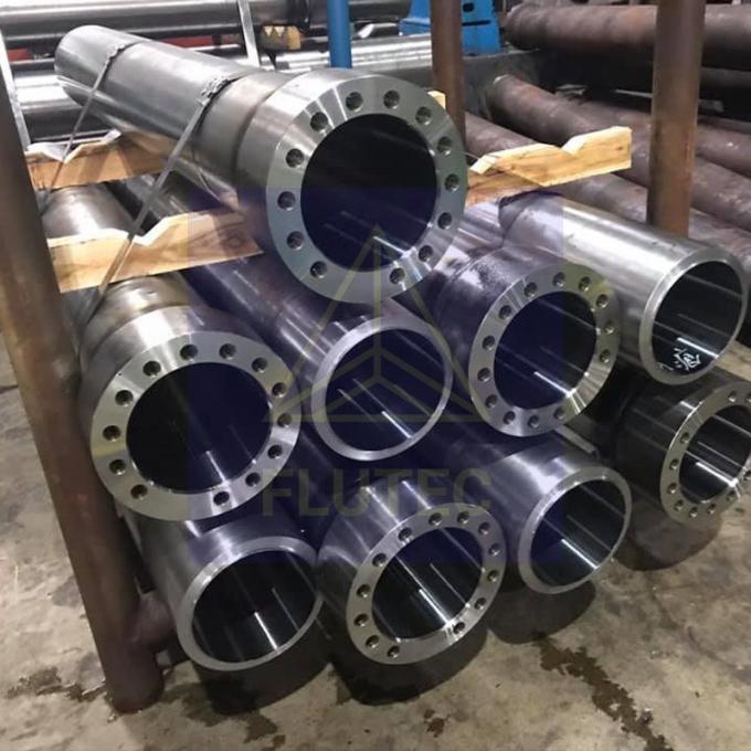 معالجة CNC أنبوب أسطوانة هيدروليكية Ck45 42CrMo مواد الفولاذ 2