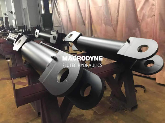 ISO 6022 Custom Hydraulic Cylinders Piston Type For Ship Crane
