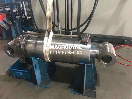 ISO 6022 Custom Hydraulic Cylinders Piston Type For Ship Crane