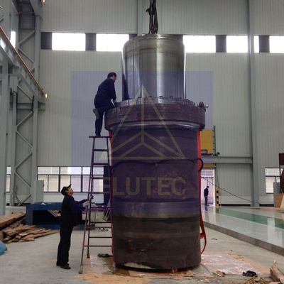 100% Pressure Testing Heavy Duty Large Plunger Hydraulic Press Cylinder